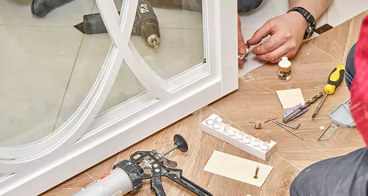 Interior Patio Door Casing Repair in Palm Valley, FL